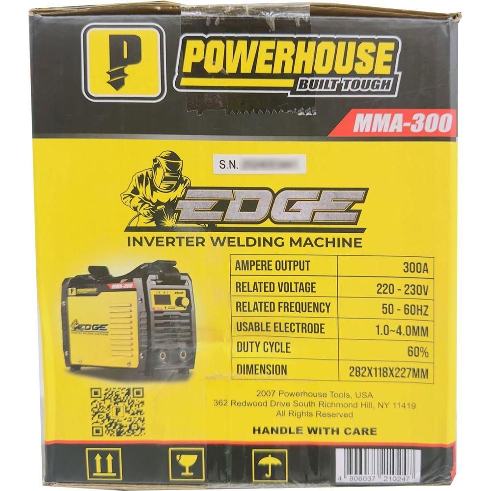 Powerhouse EDGE MMA300 DC Inverter Welding Machine 300A | Powerhouse by KHM Megatools Corp. Powerhouse EDGE MMA300 DC Inverter Welding Machine 300A | Powerhouse by KHM Megatools Corp.